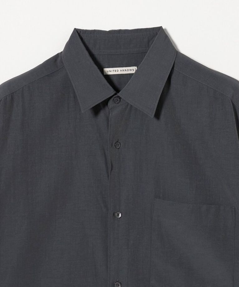 UNITED ARROWS「ドレープ ショートスリーブシャツ」|シャツ・ブラウス|