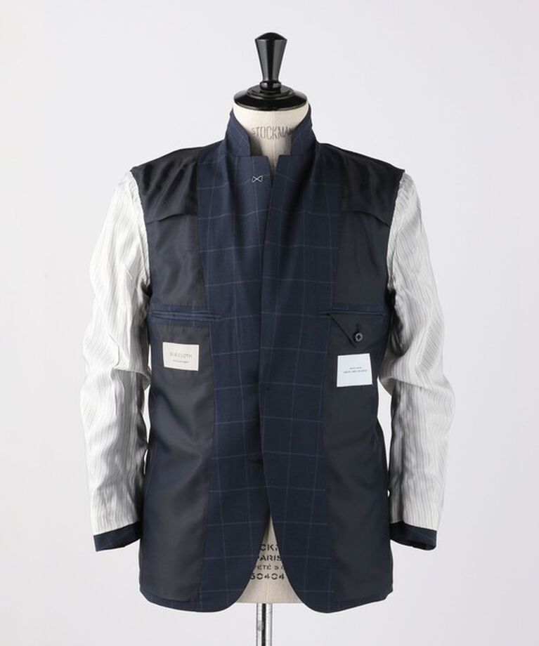 UNITED ARROWS green label relaxing「GLR CLOTH ウィンドウペイン 2B HC/RV スーツジャケット -防シワ-」|スーツ|