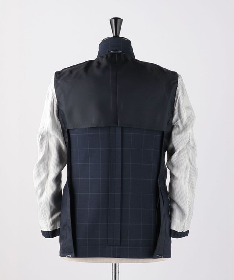 UNITED ARROWS green label relaxing「GLR CLOTH ウィンドウペイン 2B HC/RV スーツジャケット -防シワ-」|スーツ|