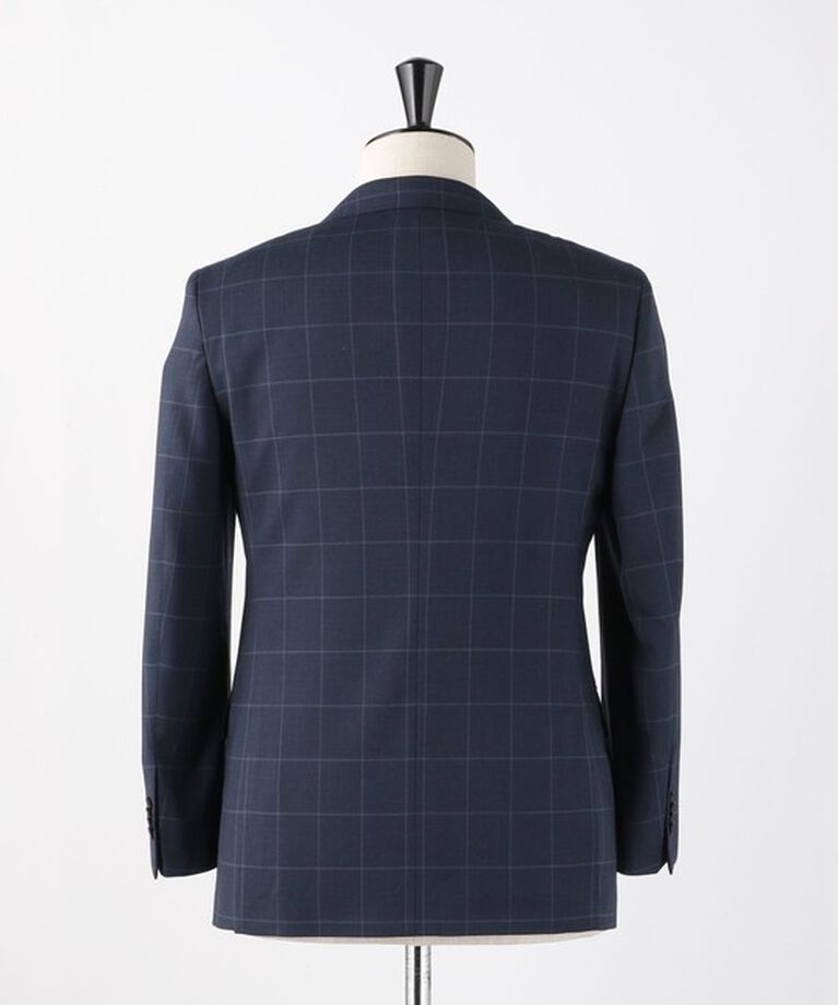 UNITED ARROWS green label relaxing「GLR CLOTH ウィンドウペイン 2B HC/RV スーツジャケット -防シワ-」|スーツ|