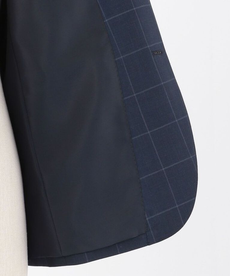 UNITED ARROWS green label relaxing「GLR CLOTH ウィンドウペイン 2B HC/RV スーツジャケット -防シワ-」|スーツ|