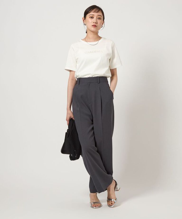 UNITED ARROWS green label relaxing「ロゴ ショートスリーブ プルオーバー カットソー」|Tシャツ・カットソー|