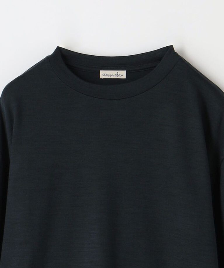STEVEN ALAN「＜Steven Alan＞ウール ジャージー ロングスリーブ Tシャツ」|Tシャツ・カットソー|