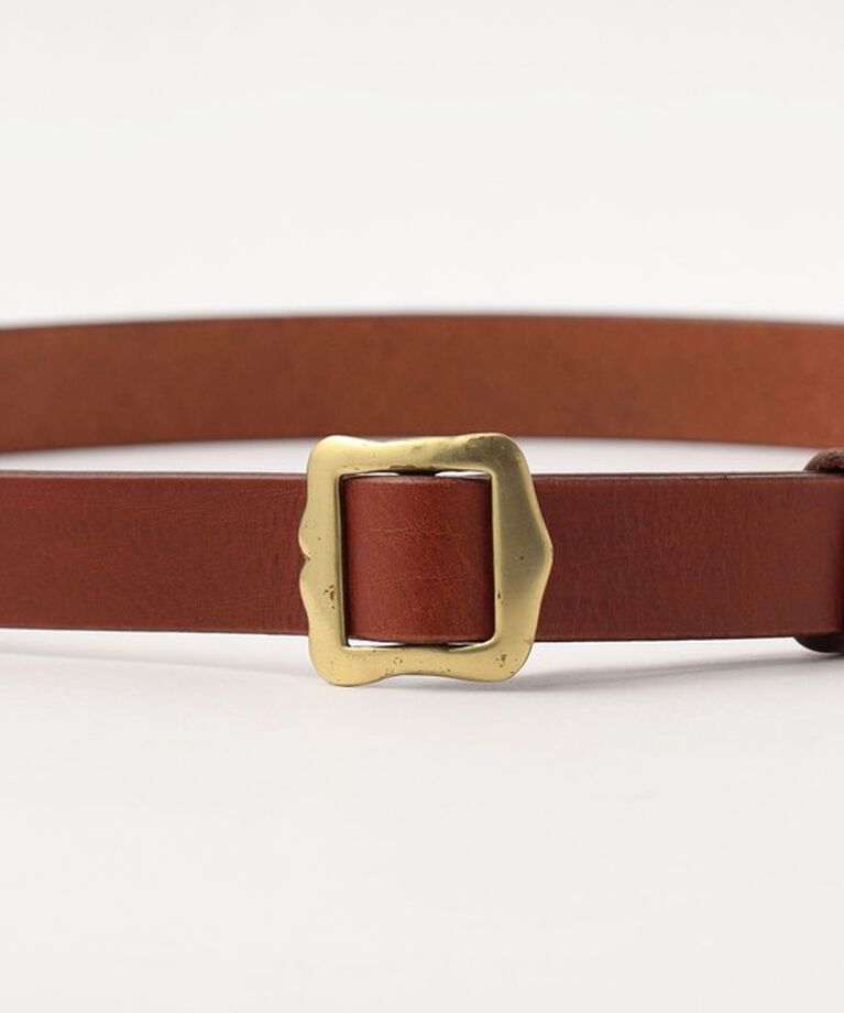 STEVEN ALAN「＜Steven Alan＞レザー スライド バックル ベルト」|ベルト|