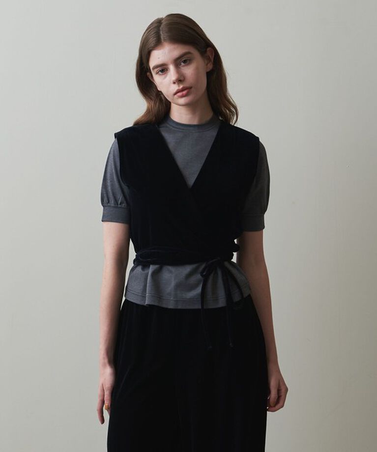 STEVEN ALAN「＜Steven Alan＞ベロア カシュクール ベスト」|ベスト・ジレ|
