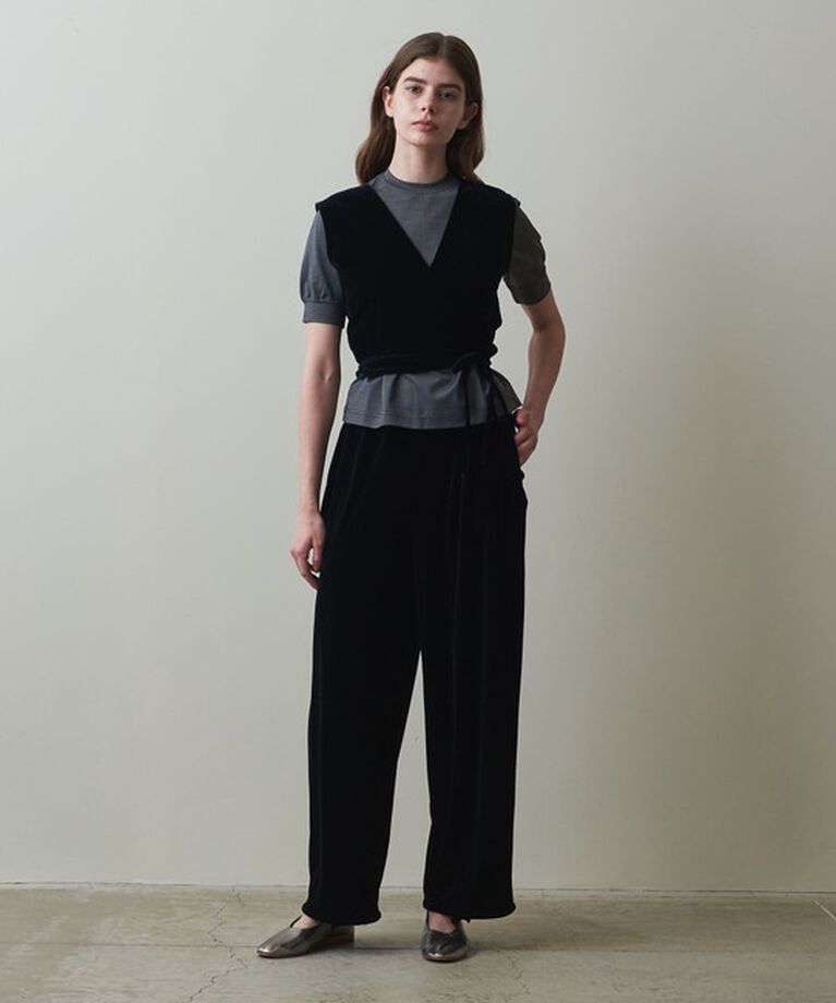 STEVEN ALAN「＜Steven Alan＞ベロア カシュクール ベスト」|ベスト・ジレ|