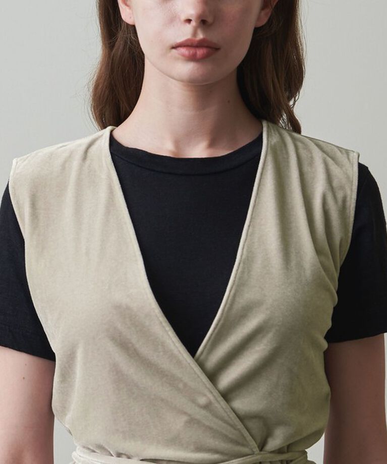 STEVEN ALAN「＜Steven Alan＞ベロア カシュクール ベスト」|ベスト・ジレ|