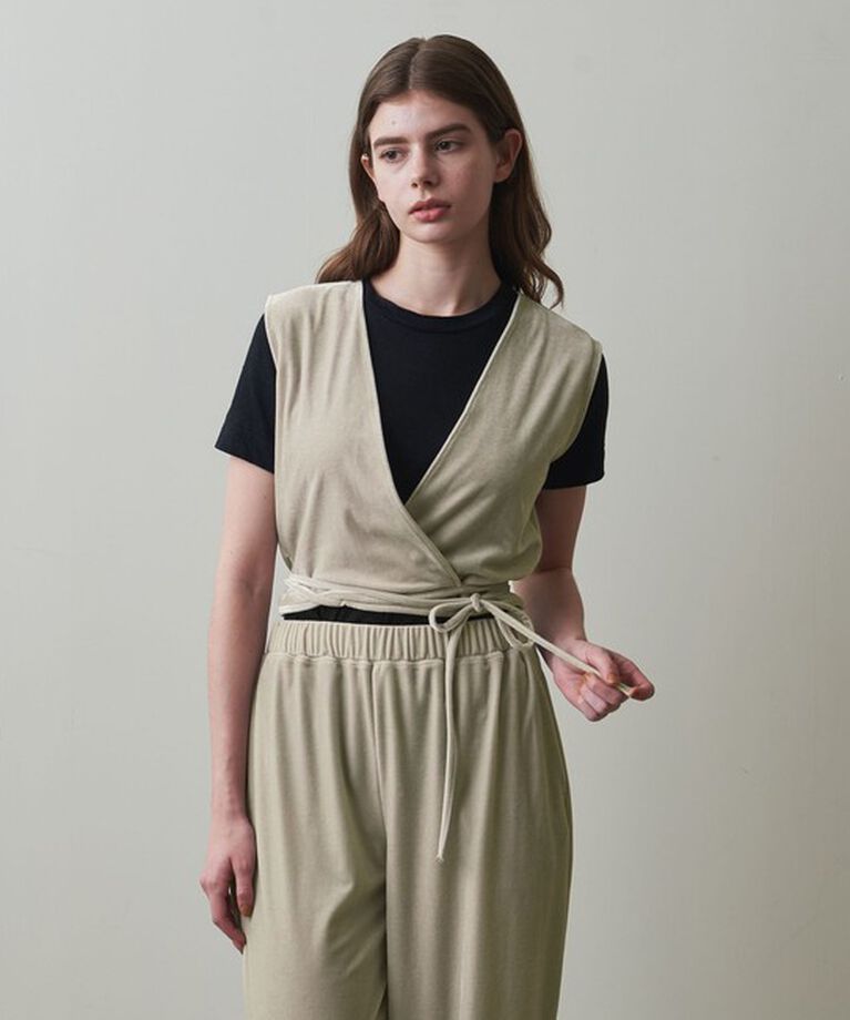 STEVEN ALAN「＜Steven Alan＞ベロア カシュクール ベスト」|ベスト・ジレ|