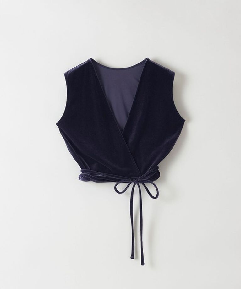 STEVEN ALAN「＜Steven Alan＞ベロア カシュクール ベスト」|ベスト・ジレ|