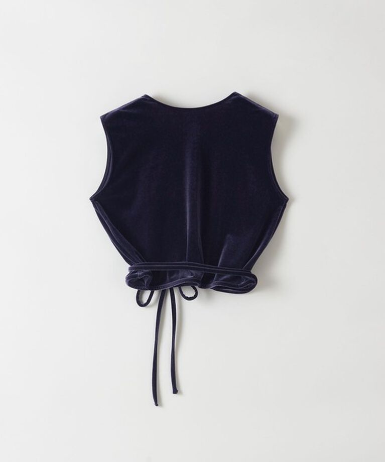 STEVEN ALAN「＜Steven Alan＞ベロア カシュクール ベスト」|ベスト・ジレ|