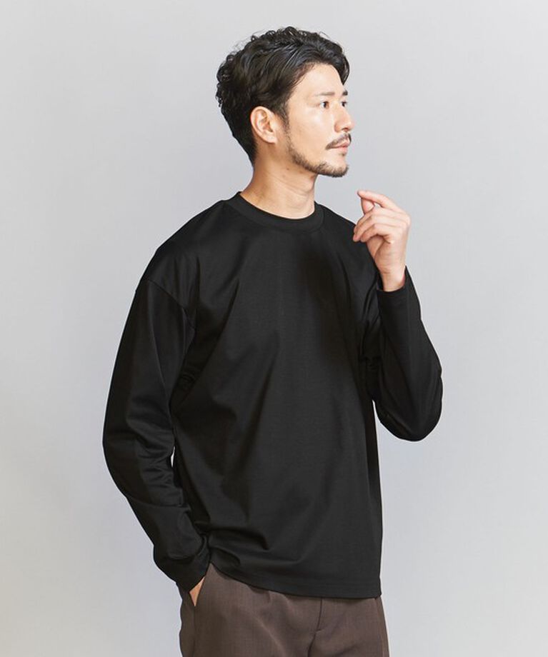 BEAUTY&YOUTH UNITED ARROWS「【WEB限定 WARDROBE SMART】NORITAKE クルーネック リラックス テーパード カットソー」|Tシャツ・カットソー|