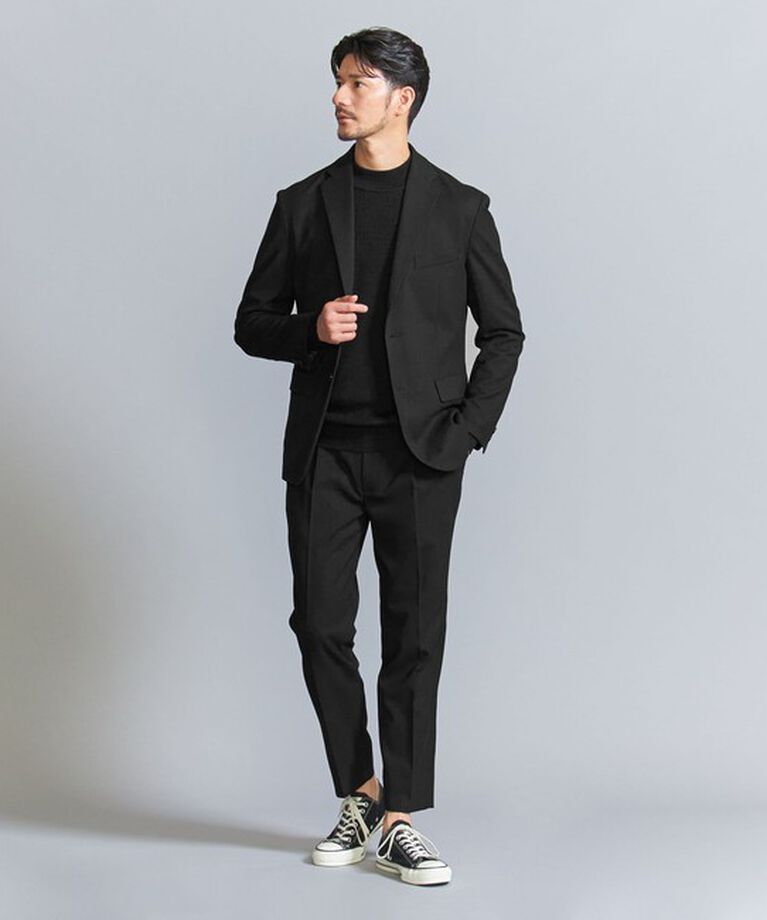 BEAUTY&YOUTH UNITED ARROWS「【WEB限定 WARDROBE SMART】DELEGANT サキソニー セットアップ/ジャケット＆イージーパンツ」|スーツ|