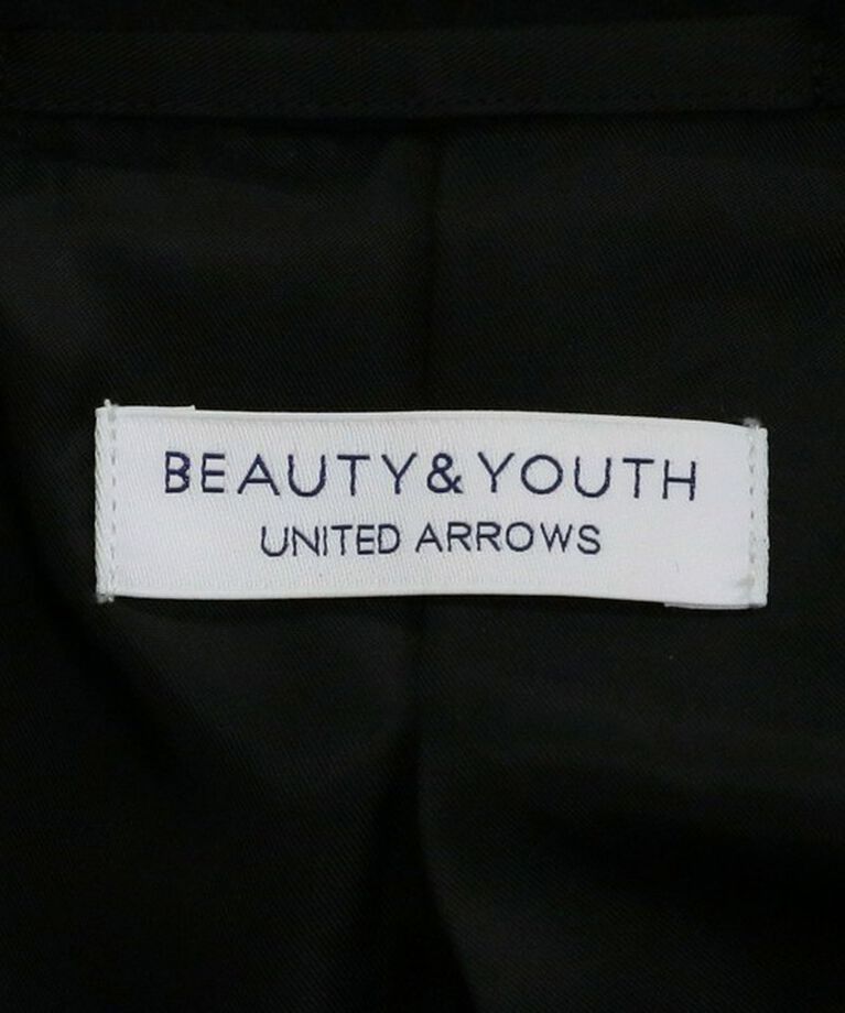 BEAUTY&YOUTH UNITED ARROWS「【WEB限定 WARDROBE SMART】PE メルトン バルカラーコート」|ステンカラーコート|