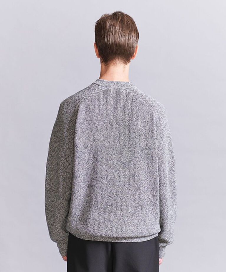 BEAUTY&YOUTH UNITED ARROWS「ライト クリスピー アゼ クルーネック ニット ‐ウォッシャブル‐」|ニット・セーター|