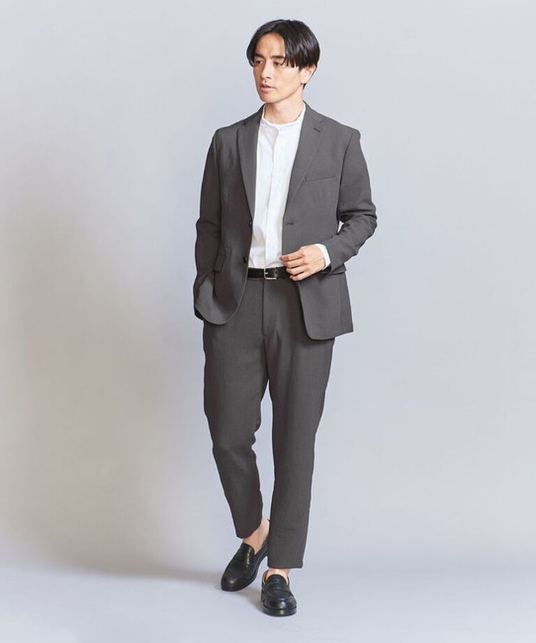BEAUTY&YOUTH UNITED ARROWS「トリクシオン 2ボタン ジャケット -セットアップ対応 ストレッチ ウォッシャブル マルチ機能-」|テーラードジャケット|
