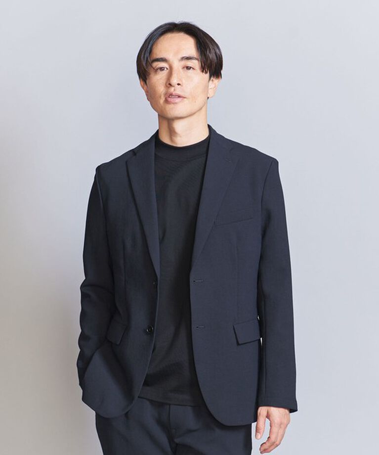 BEAUTY&YOUTH UNITED ARROWS「トリクシオン 2ボタン ジャケット -セットアップ対応 ストレッチ ウォッシャブル マルチ機能-」|テーラードジャケット|