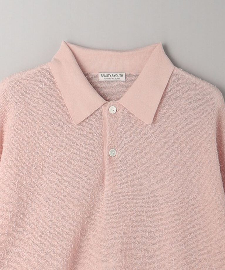 BEAUTY&YOUTH UNITED ARROWS「ナッピング ニット ポロ ‐ウォッシャブル‐」|ニット・セーター|