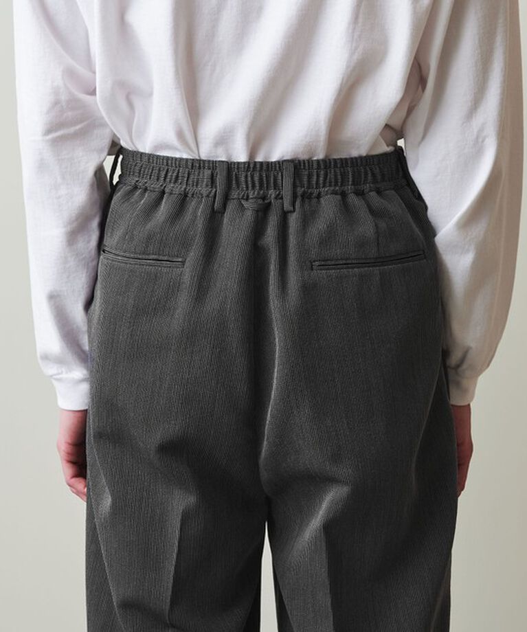 STEVEN ALAN「＜Steven Alan＞ PE/L ブッチャー イン ツープリーツ ドレス トラウザーズ ハーフイージー」|スラックス|