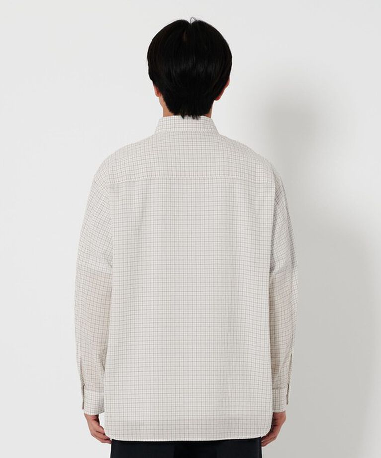 BEAUTY&YOUTH UNITED ARROWS「シャーリング チェック レギュラー グランデシャツ」|シャツ・ブラウス|