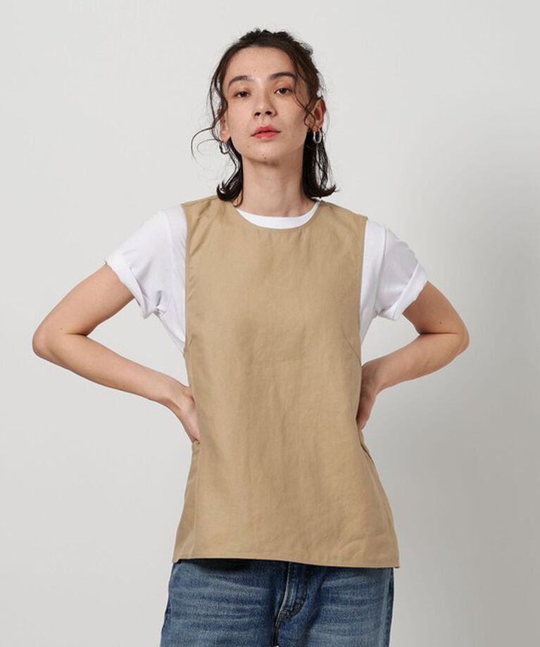 BEAUTY&YOUTH UNITED ARROWS「バッククロス チュニック -ウォッシャブル-」|シャツ・ブラウス|