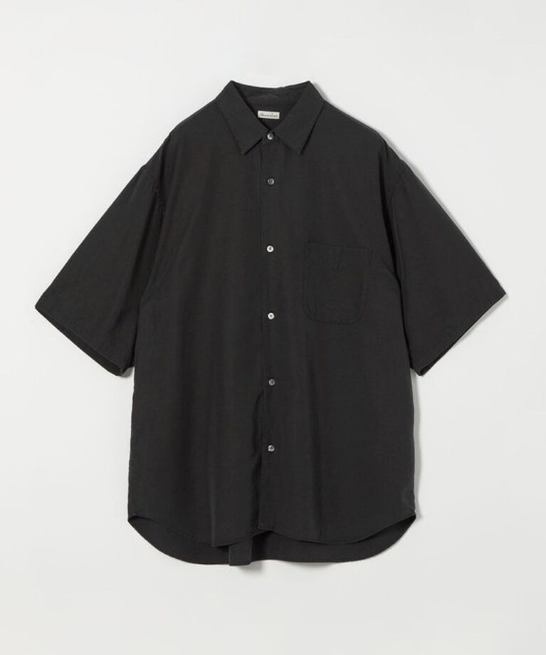 STEVEN ALAN「＜Steven Alan＞ スラブ レギュラーカラー ショートスリーブ シャツ ALINE LOOSE CASUAL」|シャツ・ブラウス|