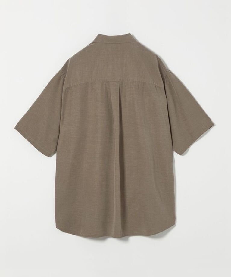 STEVEN ALAN「＜Steven Alan＞ スラブ レギュラーカラー ショートスリーブ シャツ ALINE LOOSE CASUAL」|シャツ・ブラウス|