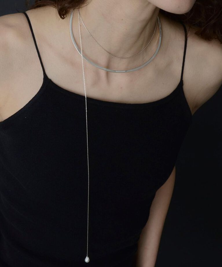 BEAUTY&YOUTH UNITED ARROWS「＜loni＞Bud multiway pearl チョーカー」|ネックレス|SILVER