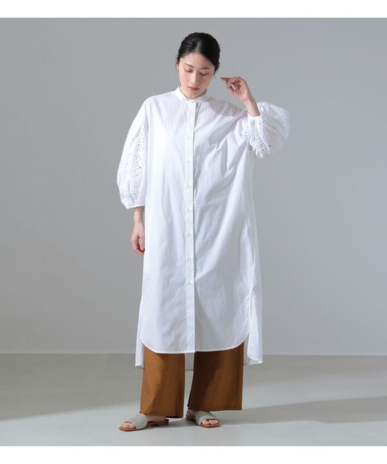 Demi-Luxe BEAMS 「【別注】TICCA / レース パフスリーブワンピース」|ワンピース|