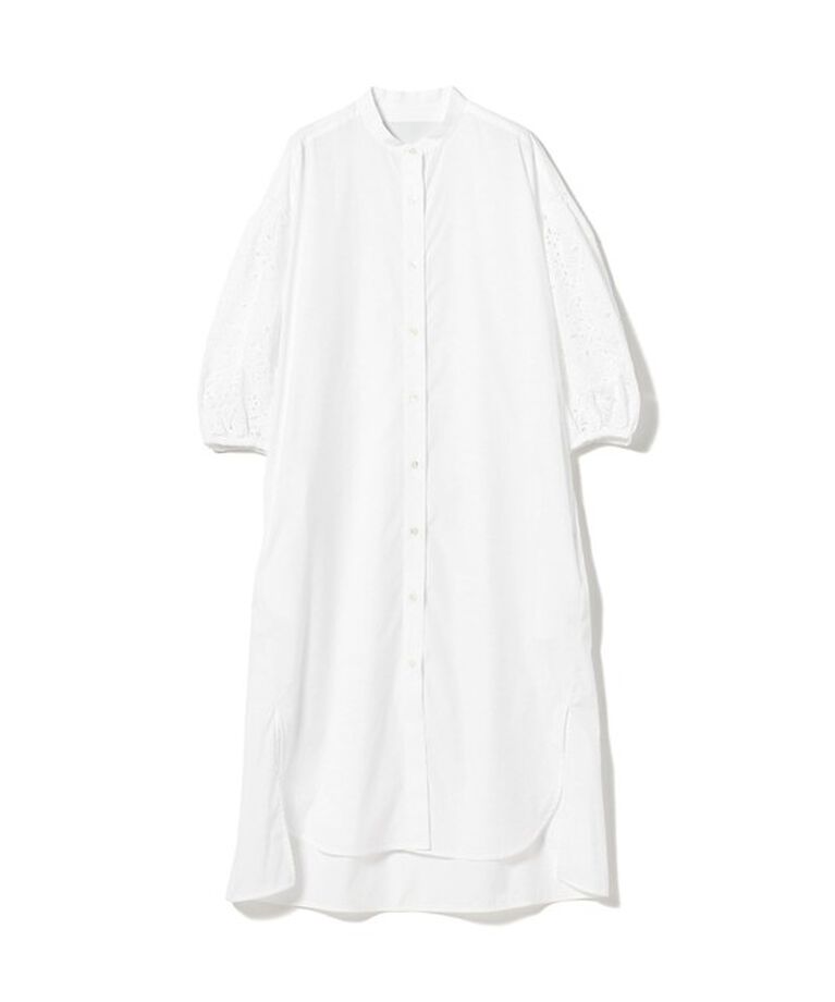 Demi-Luxe BEAMS 「【別注】TICCA / レース パフスリーブワンピース」|ワンピース|