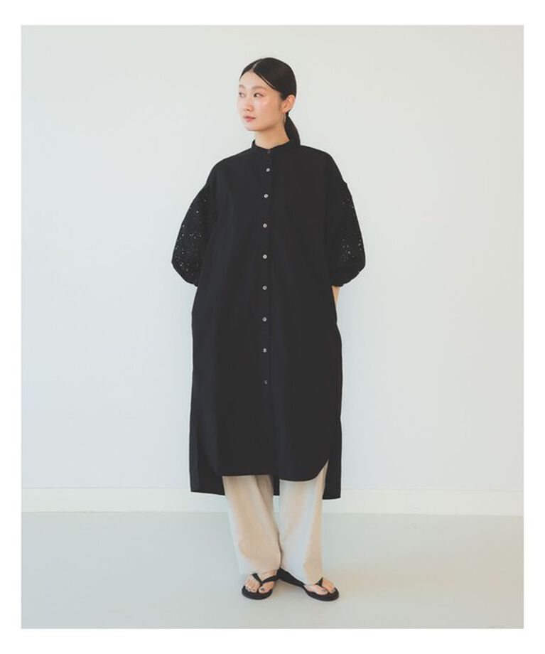 Demi-Luxe BEAMS 「【別注】TICCA / レース パフスリーブワンピース」|ワンピース|