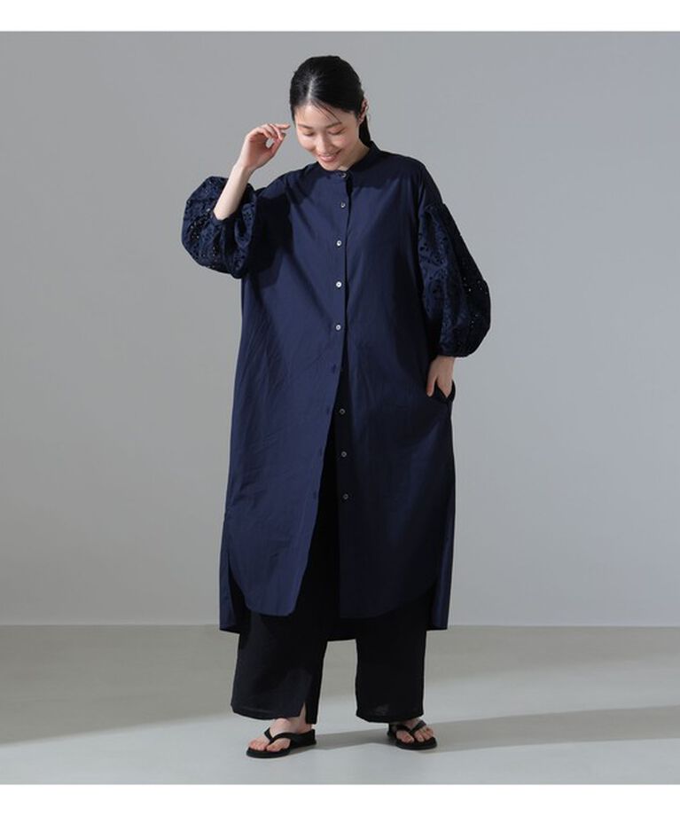 Demi-Luxe BEAMS 「【別注】TICCA / レース パフスリーブワンピース」|ワンピース|