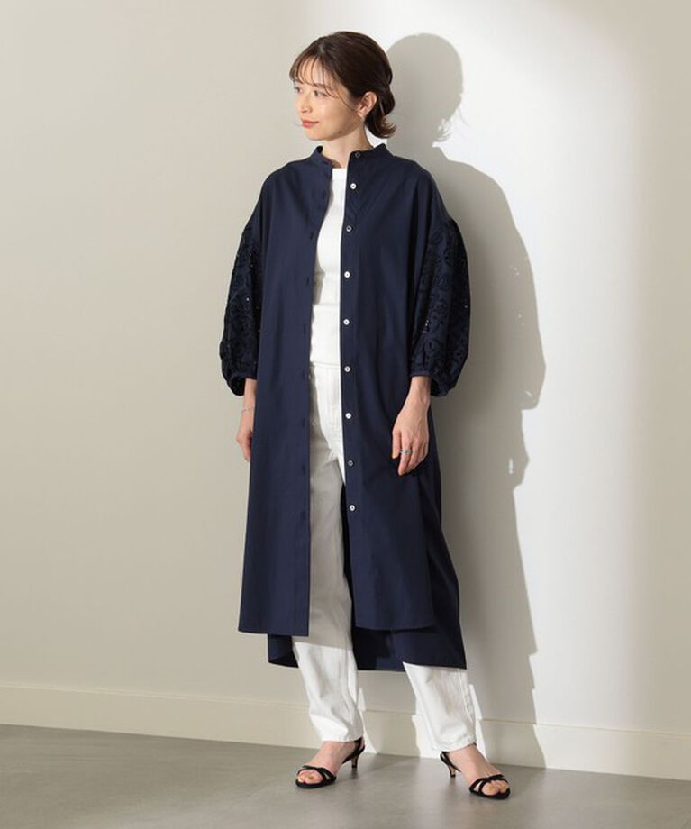 Demi-Luxe BEAMS 「【別注】TICCA / レース パフスリーブワンピース」|ワンピース|