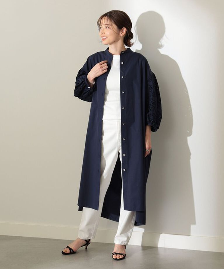Demi-Luxe BEAMS 「【別注】TICCA / レース パフスリーブワンピース」|ワンピース|