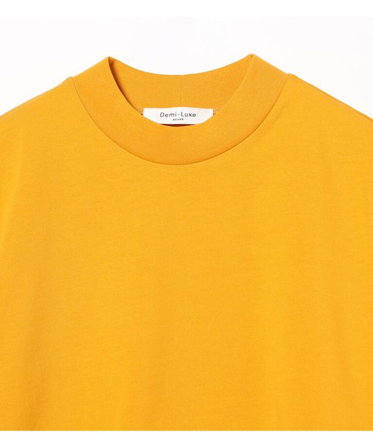 Demi-Luxe BEAMS 「Demi-Luxe BEAMS / モックネック ショート Tシャツ」|Tシャツ・カットソー|