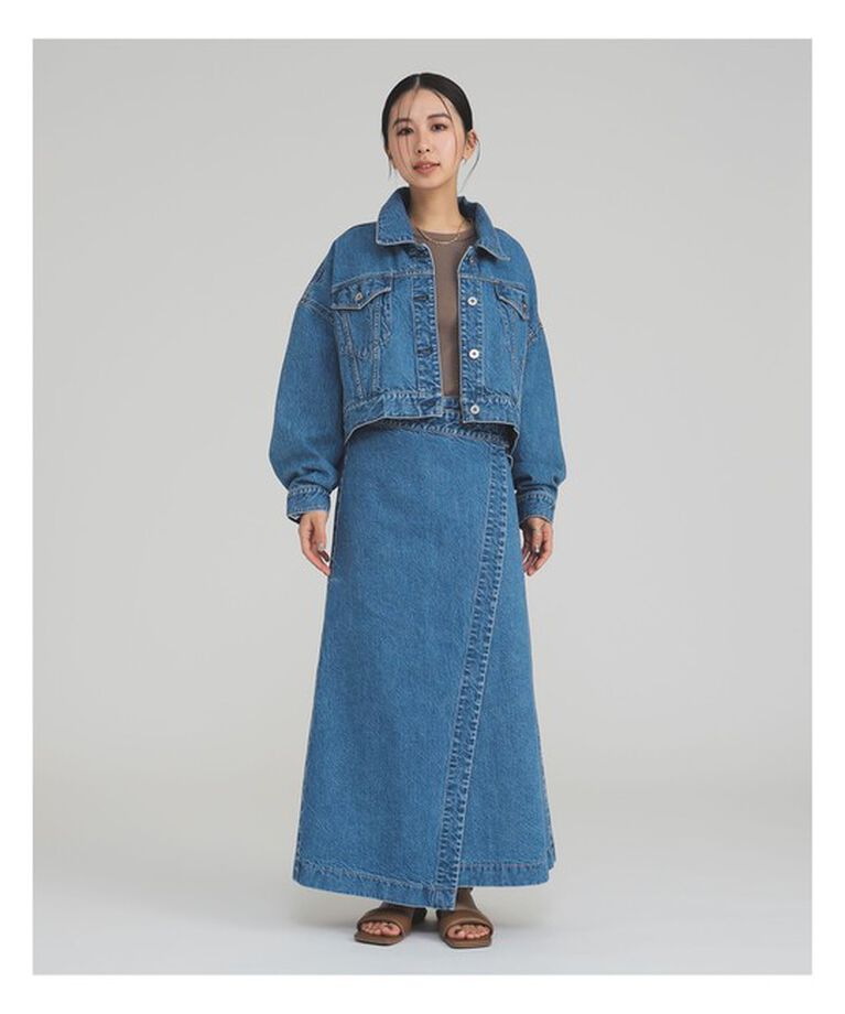 Demi-Luxe BEAMS 「【別注】upper hights / THE NANCY ラップスカート」|スカート|