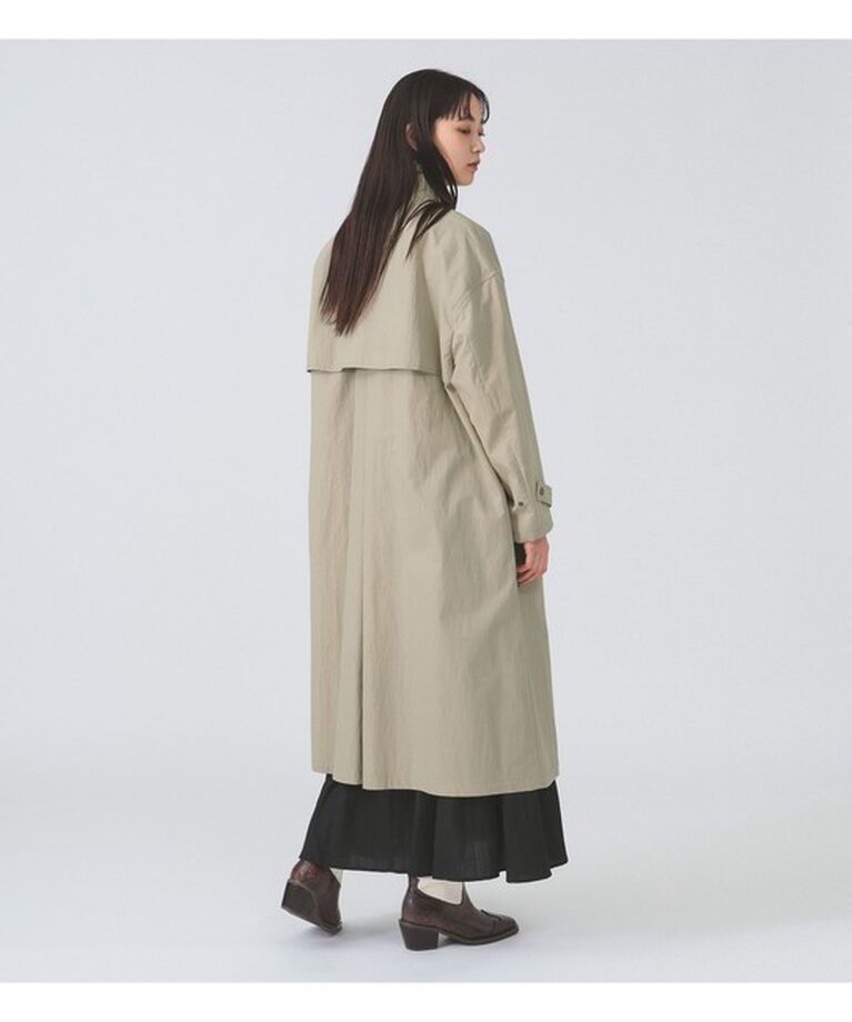 Ray BEAMS 「ストラップ スタンドカラー コート」|その他|
