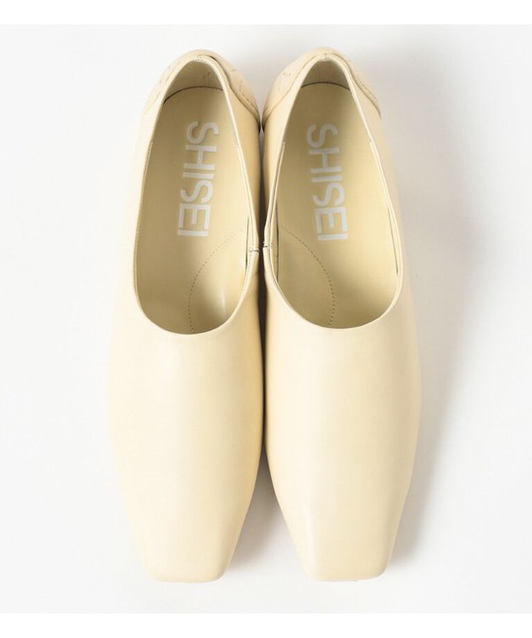 Demi-Luxe BEAMS 「SHISEI / MM TIGHT SQUARE スリッポン」|パンプス|
