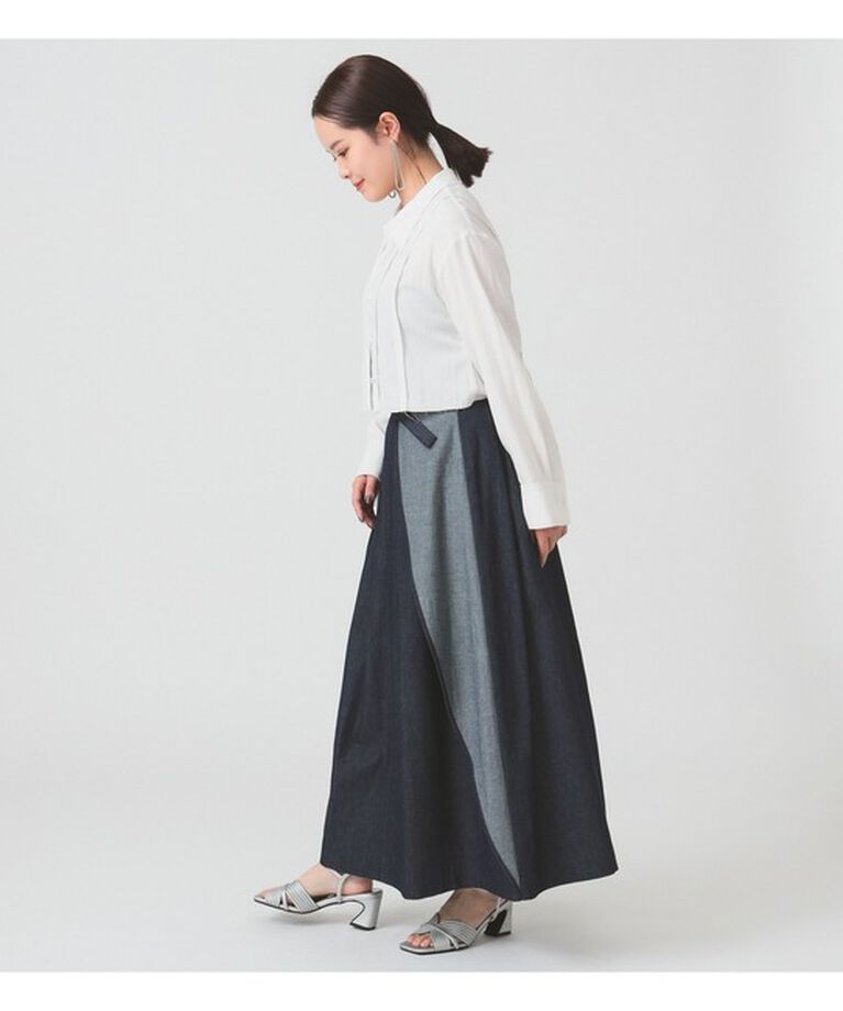 Ray BEAMS 「RBS / カットオフ クロップド シャツ」|シャツ・ブラウス|