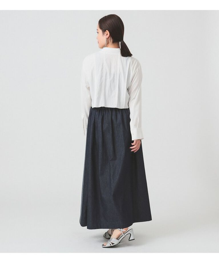 Ray BEAMS 「RBS / カットオフ クロップド シャツ」|シャツ・ブラウス|