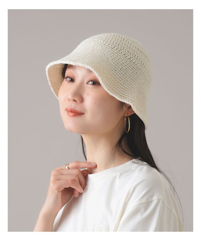 Demi-Luxe BEAMS 「〈WOMEN〉KIJIMA TAKAYUKI / リネン セーラーハット」|ハット|WHITE