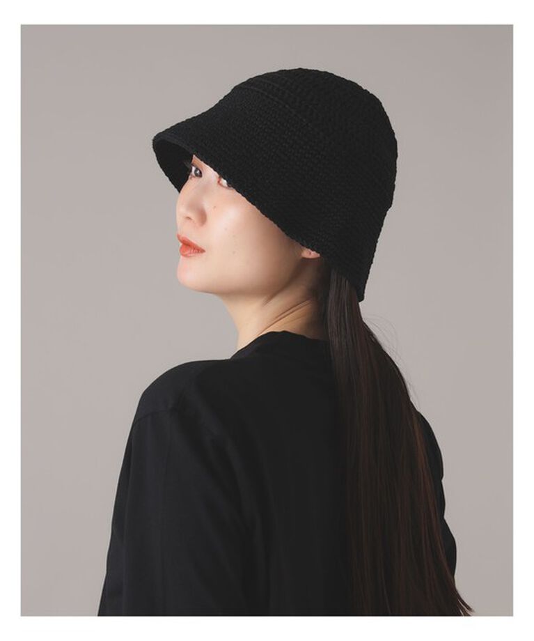 Demi-Luxe BEAMS 「〈WOMEN〉KIJIMA TAKAYUKI / リネン セーラーハット」|ハット|BLACK
