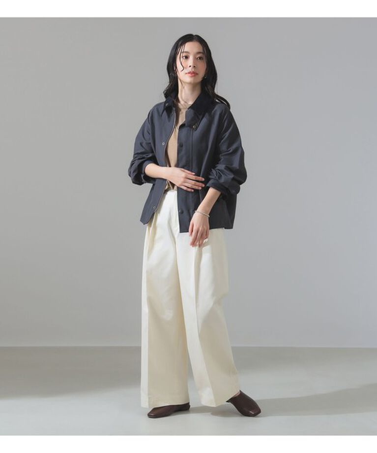 Demi-Luxe BEAMS 「【別注】Barbour / Transport グログラン ジャケット」|ブルゾン・スタジャン|