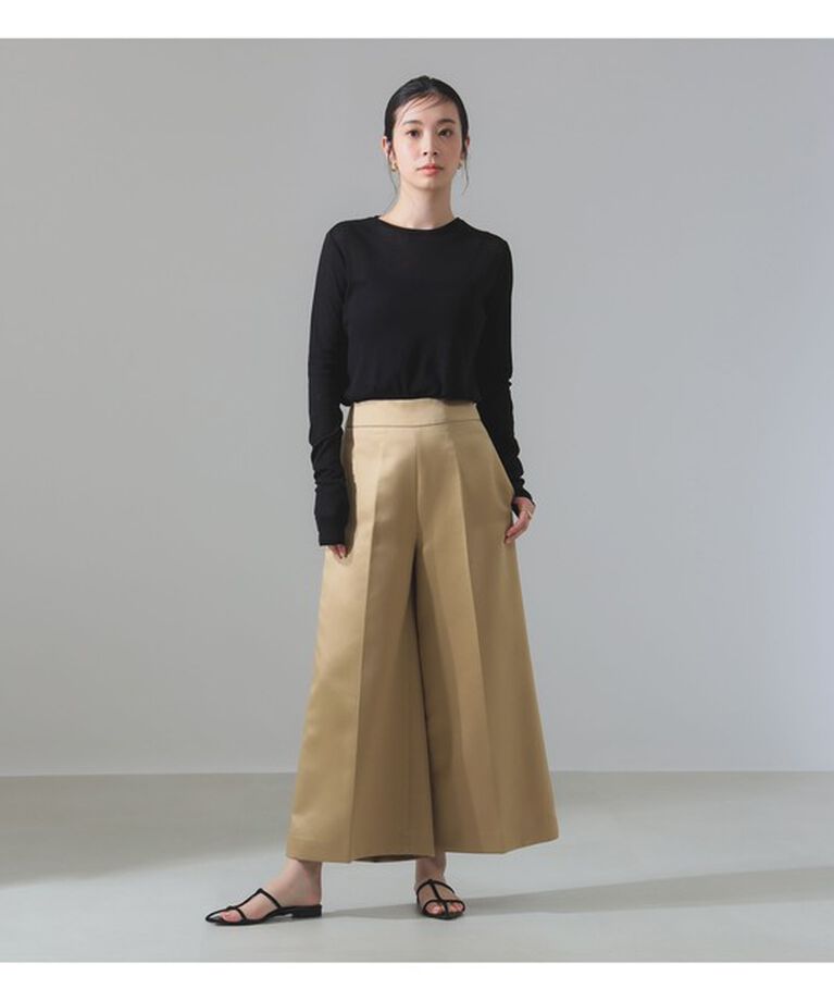 Demi-Luxe BEAMS 「シアーコットン ロングスリーブTシャツ」|Tシャツ・カットソー|