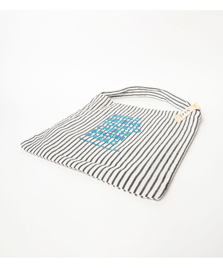 Ray BEAMS 「【別注】beej / ストライプ トートバッグ」|トートバッグ|