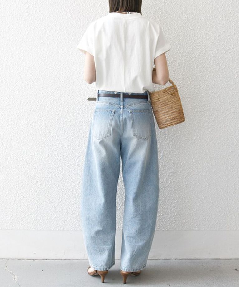 SHIPS any「《一部追加予約》SHIPS any:〈抗菌防臭/洗濯機可能〉USAコットン フレンチスリーブ TEE」|Tシャツ・カットソー|