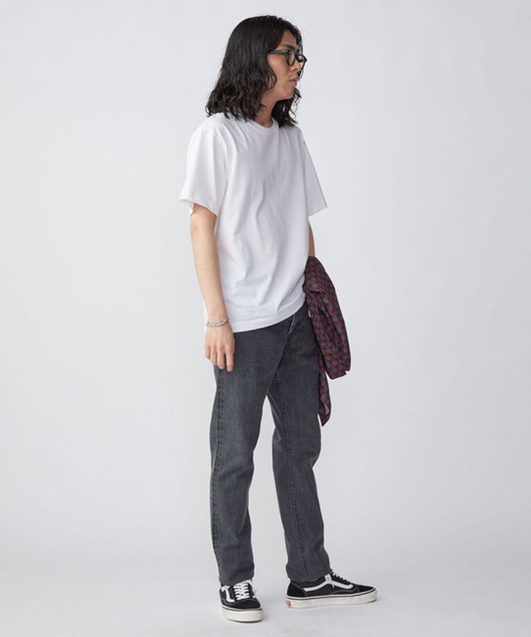 SHIPS「SHIPS:〈接触冷感〉 ICE PACK NYLON クルーネック Tシャツ」|Tシャツ・カットソー|