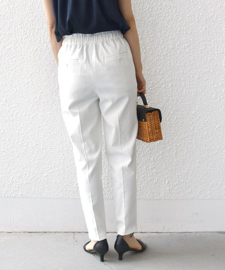 SHIPS for women「〈手洗い可能／UVカット〉ドライ オックス テーパード パンツ」|その他|