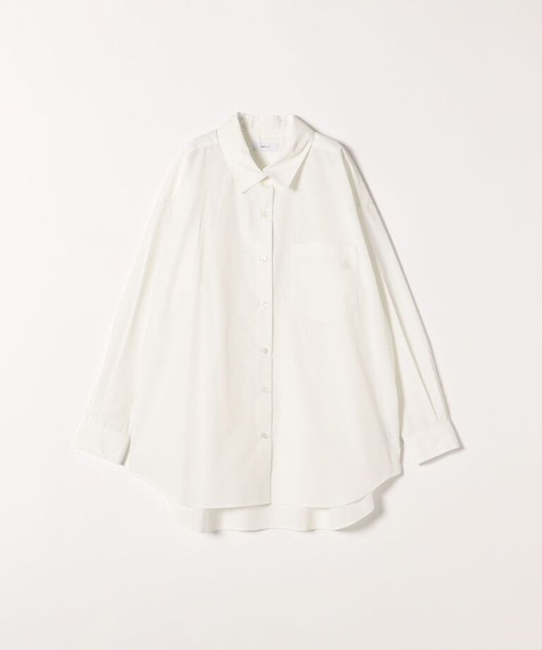 SHIPS any「SHIPS any:〈洗濯機可能〉REPREVE レギュラーカラー ルーズ ポケット シャツ」|シャツ・ブラウス|