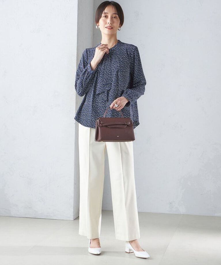 SHIPS for women「〈手洗い可能〉両面起毛 ストレート パンツ」|その他|