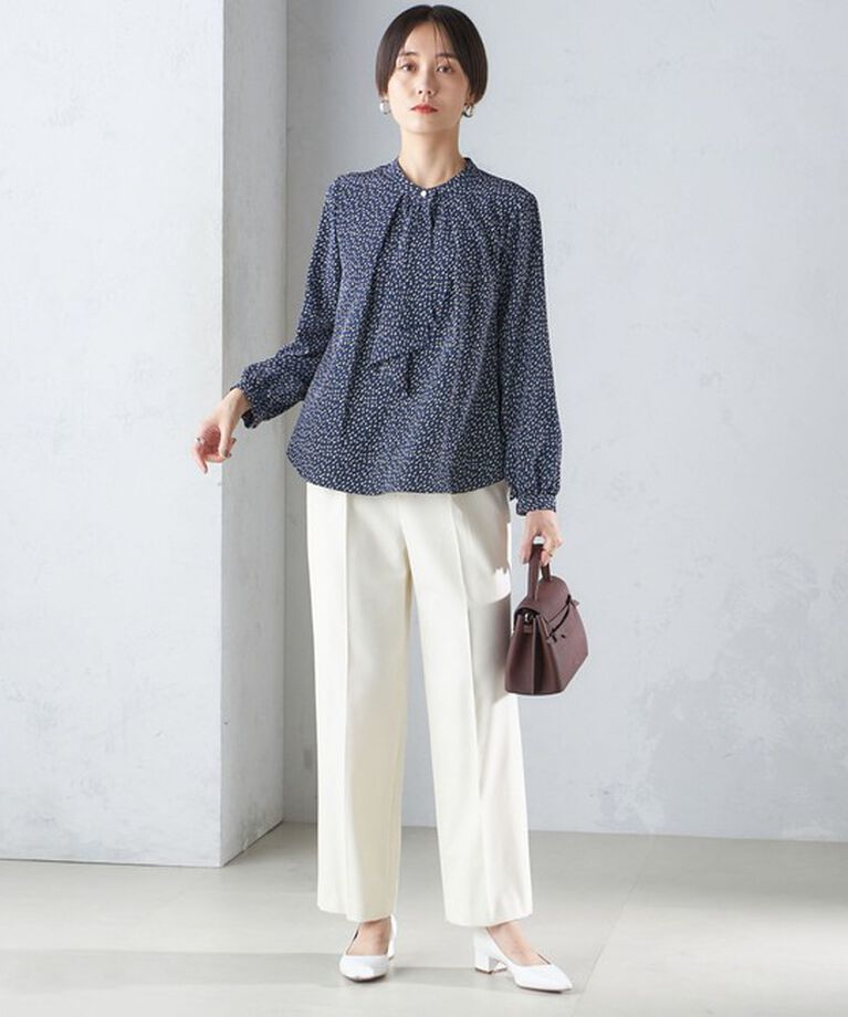 SHIPS for women「〈手洗い可能〉両面起毛 ストレート パンツ」|その他|